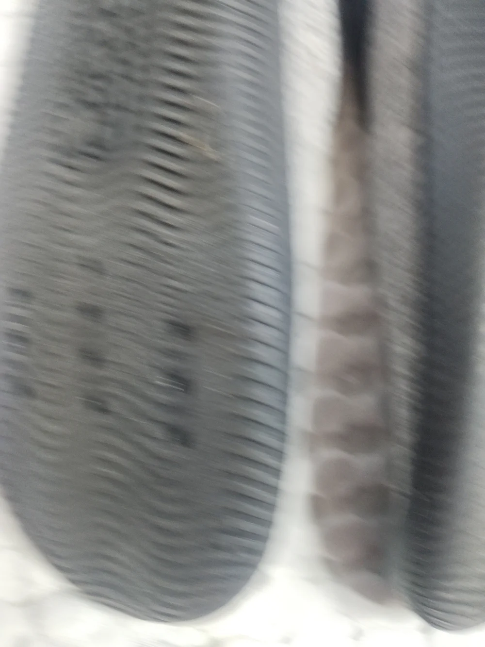 Men's Slip-On Knit Water Shoes in Gray and Black
